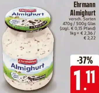 E-Center Ehrmann Almighurt Angebot