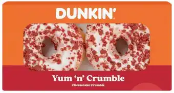 Kaufland Dunkin' Yum 'n' Crumble Cheesecake Angebot