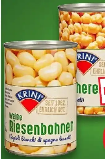 Kaufland Krini Hülsenfrüchte Kichererbsen Angebot