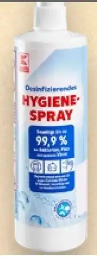 Kaufland K-Classic Hygiene-Spray Angebot
