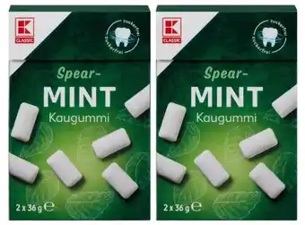 Kaufland K-Classic Kaugummi Mint Angebot