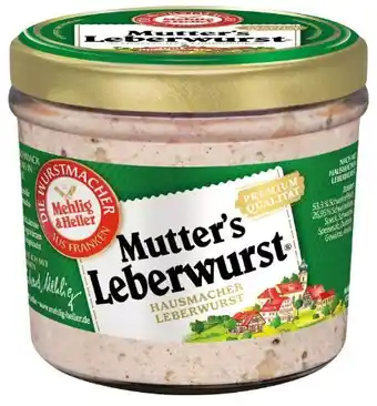 Kaufland Mehlig & Heller Mutter's Leberwurst Angebot