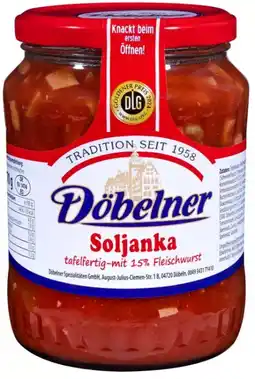 Kaufland Döbelner Soljanka Angebot