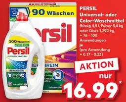 Kaufland PERSIL Universal oder Color-Waschmittel Angebot