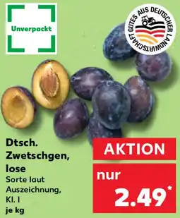 Kaufland Dtsch. Zwetschgen, lose Angebot