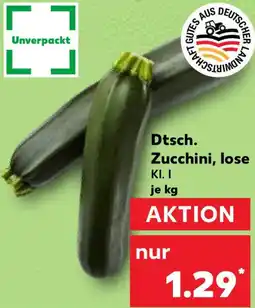 Kaufland Dtsch. Zucchini, lose Angebot