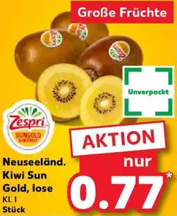 Kaufland Zespri Neuseeländ. Kiwi Sun Gold, lose Angebot