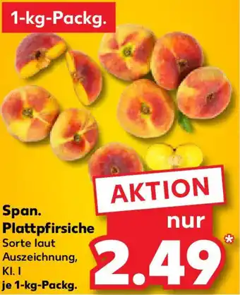 Kaufland Span. Plattpfirsiche Angebot