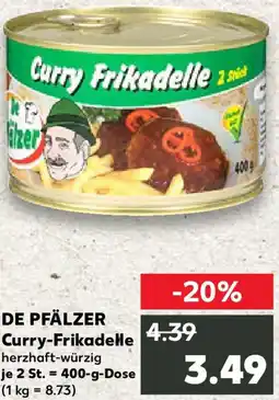 Kaufland DE PFÄLZER Curry-Frikadelle Angebot