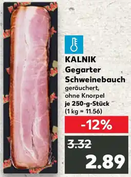 Kaufland KALNIK Gegarter Schweinebauch Angebot