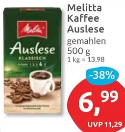 Budni Melitta Kaffee Auslese Angebot