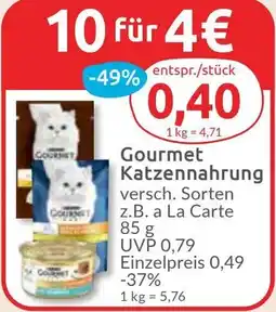 Budni Gourmet Katzennahrung Angebot