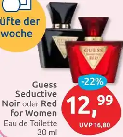 Budni Guess Seductive Noir oder Red for Women Angebot