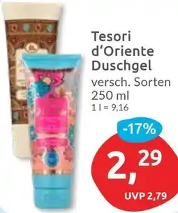 Budni Tesori d'Oriente Duschgel Angebot