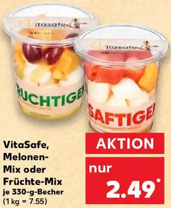 Kaufland VitaSafe, Melonen Mix oder Früchte-Mix Angebot