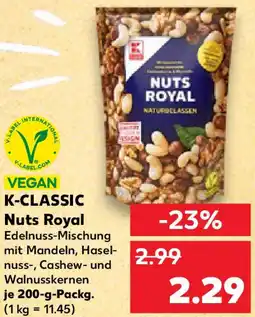 Kaufland K-CLASSIC Nuts Royal Angebot