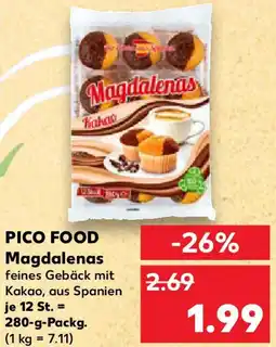 Kaufland PICO FOOD Magdalenas Angebot