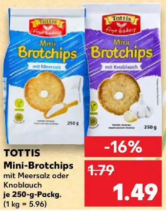 Kaufland TOTTIS Mini-Brotchips Angebot