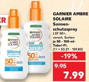 Kaufland GARNIER AMBRE SOLAIRE Sonnenschutzspray Angebot