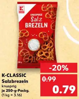 Kaufland K-CLASSIC Salzbrezeln Angebot