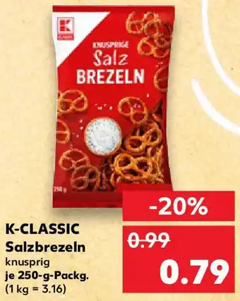 Kaufland K-CLASSIC Salzbrezeln Angebot