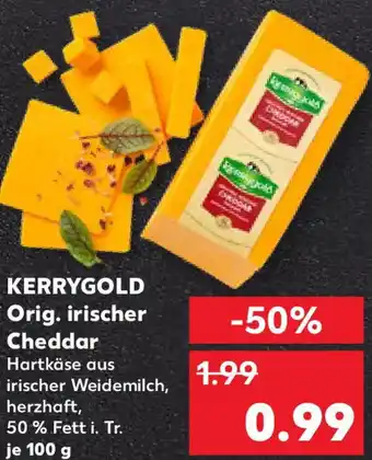 Kaufland KERRYGOLD Orig. irischer Cheddar Angebot