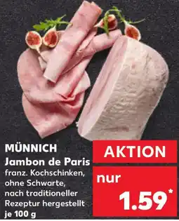 Kaufland MÜNNICH Jambon de Paris Angebot