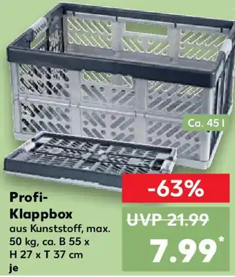 Kaufland Profi Klappbox Angebot