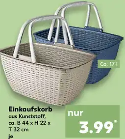 Kaufland Einkaufskorb Angebot