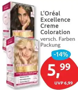 Budni L'Oréal Excellence Creme Coloration Angebot