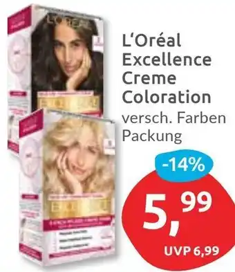 Budni L'Oréal Excellence Creme Coloration Angebot