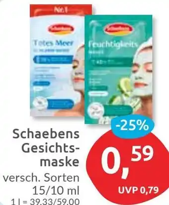 Budni Schaebens Gesichtsmaske Angebot