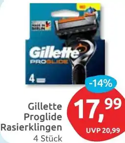 Budni Gillette Proglide Rasierklingen Angebot