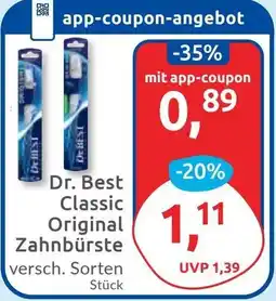 Budni Dr. Best Classic Original Zahnbürste Angebot