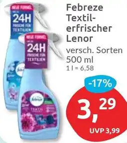 Budni Febreze Textilerfrischer Lenor Angebot