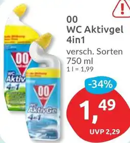 Budni 00 WC Aktivgel 4in1 Angebot