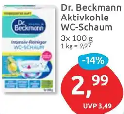 Budni Dr. Beckmann Aktivkohle WC-Schaum Angebot