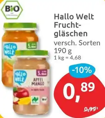 Budni Hallo Welt Fruchtgläschen Angebot