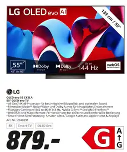 MediaMarkt Lg oled evo 55 c43la Angebot