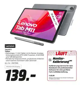 MediaMarkt Lenovo tab m11 Angebot