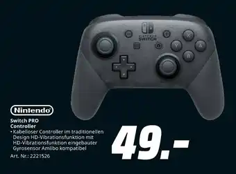 MediaMarkt Nintendo switch pro controller Angebot