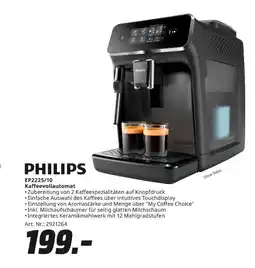 MediaMarkt Philips ep2225/10 kaffeevollautomat Angebot