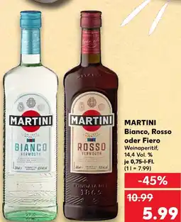 Kaufland Martini bianco Angebot
