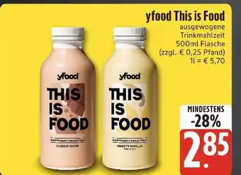 Edeka Yfood classic choco Angebot