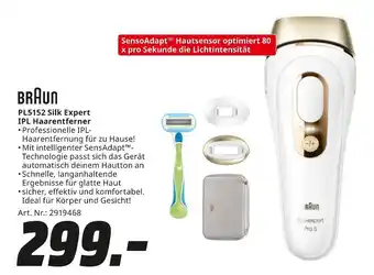 MediaMarkt Braun pl5152 silk expert ipl haarentferner Angebot