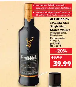 Kaufland Glenfiddich projekt xx single malt scotch whisky Angebot