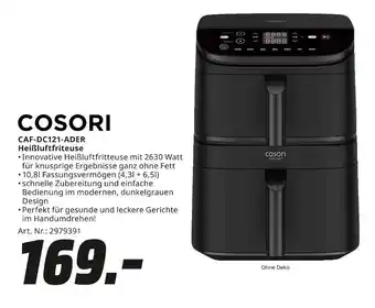 MediaMarkt Cosori caf-dc121-ader heißluftfritteuse Angebot