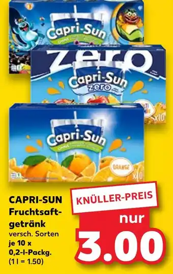 Kaufland Capri-sun fruchtsaftgetränk Angebot