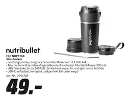 MediaMarkt Nutribullet flip nbp016b standmixer Angebot