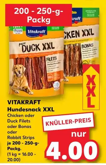 Kaufland Vitakraft hundesnack xxl Angebot